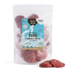 Wild Balance Menú Barf pavo con verduras comida congelada para perros Outlet
