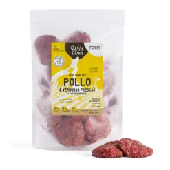 Wild Balance Menú Barf pollo y verduras comida congelada para perros Best