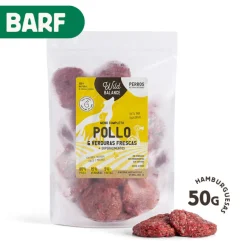 Wild Balance Menú Barf pollo y verduras comida congelada para perros Best