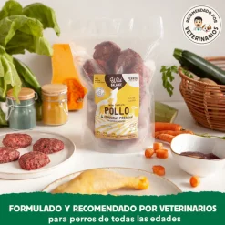 Wild Balance Menú Barf pollo y verduras comida congelada para perros Best