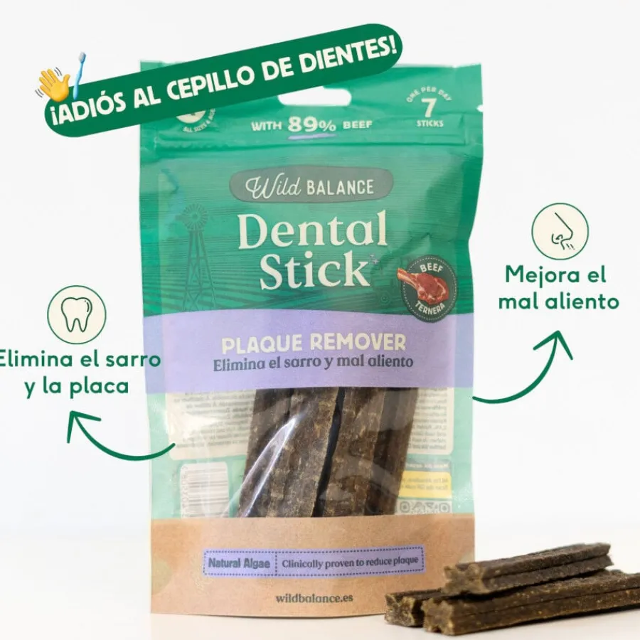 Wild Balance Stick Dentales de Ternera para Perros Hot