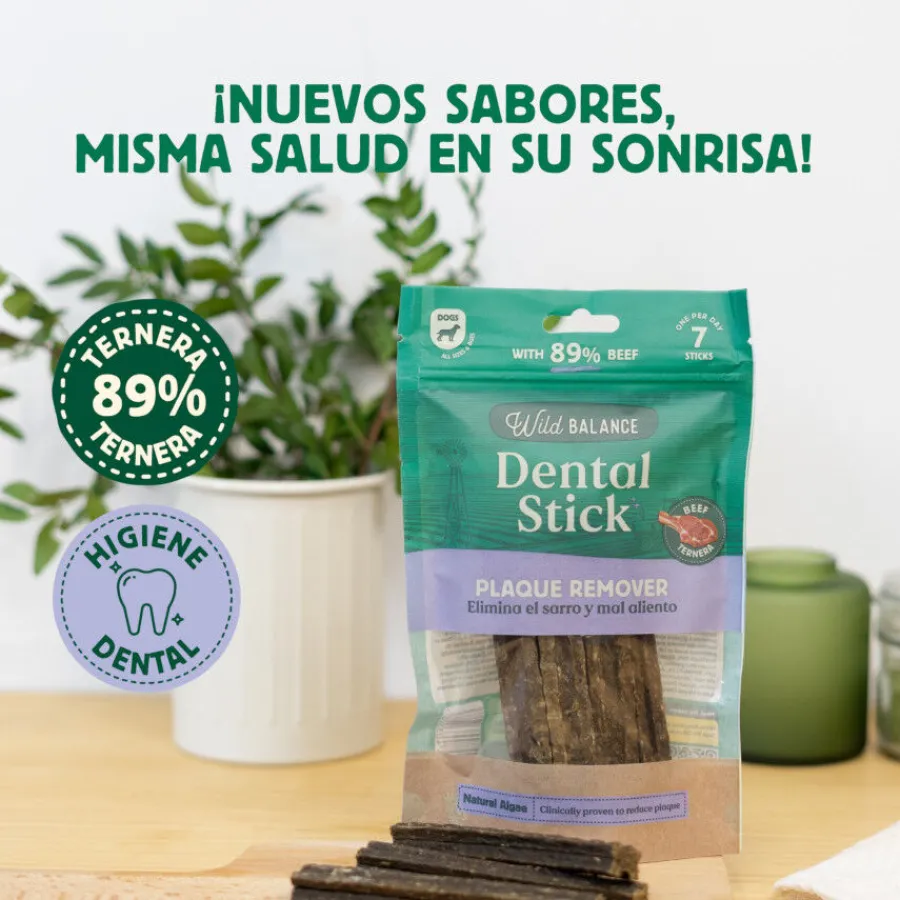Wild Balance Stick Dentales de Ternera para Perros Hot