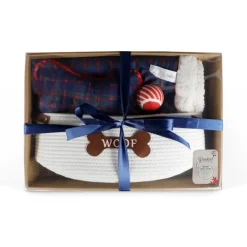 Wonder Christmas Cesta Navideña de juguetes para perros Clearance