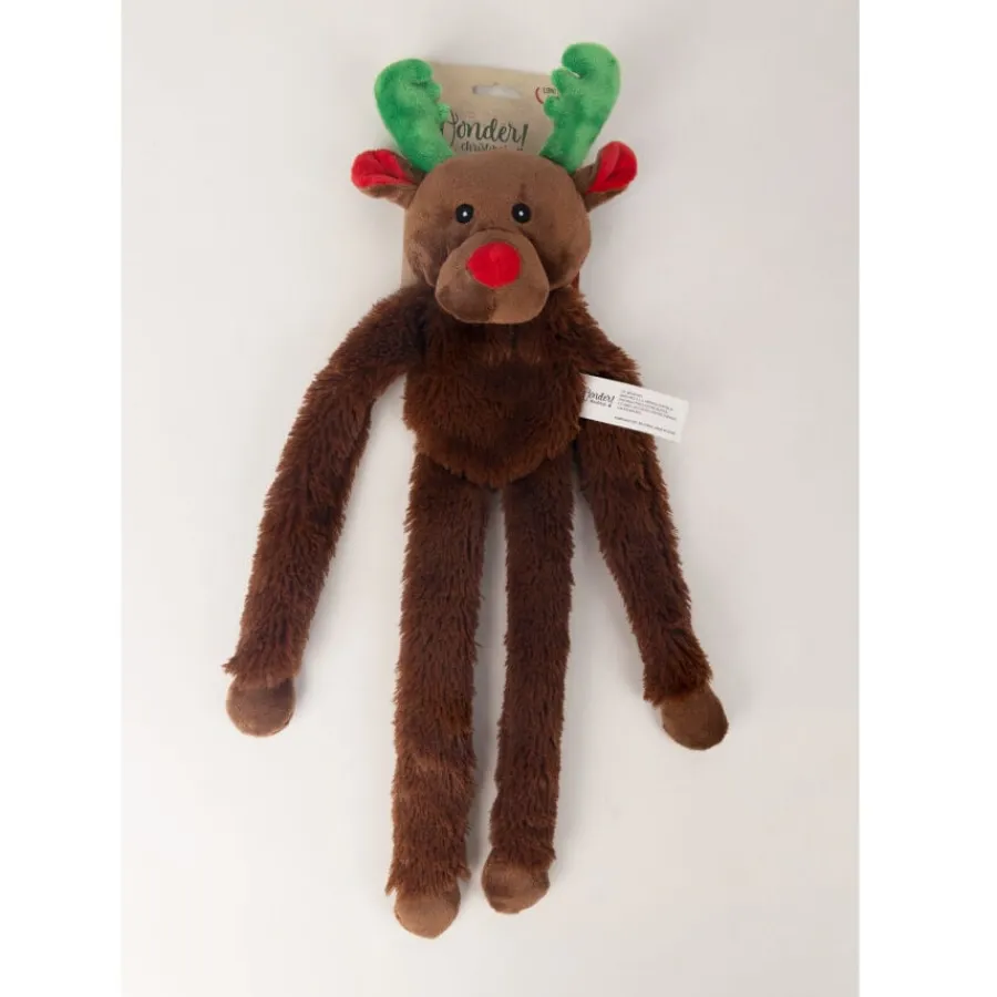 Wonder Christmas Long Leg Venado de peluche para perros