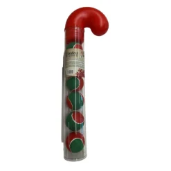 Wonder Christmas Tennis Cane pelotas para perros Outlet