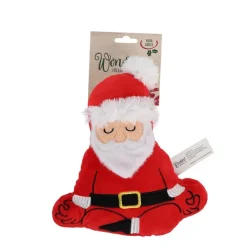 Wonder Christmas Yoga Santa peluche para perros Hot