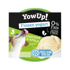 YowUp! Pollo y Manzana Yogur Helado alimento para perros y gatos Hot