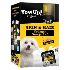 YowUp! Skin & Hair Salmón yogur para perros Best