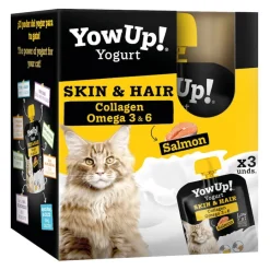 YowUp! Skin & Hair Salmón yogur para gatos New