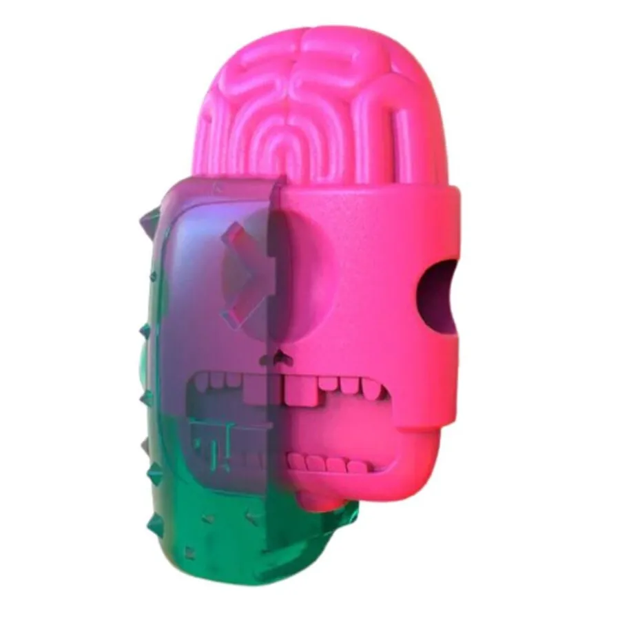 Zee.Dog Zeedog Brain Freeze Juguete para Perros Naranja New