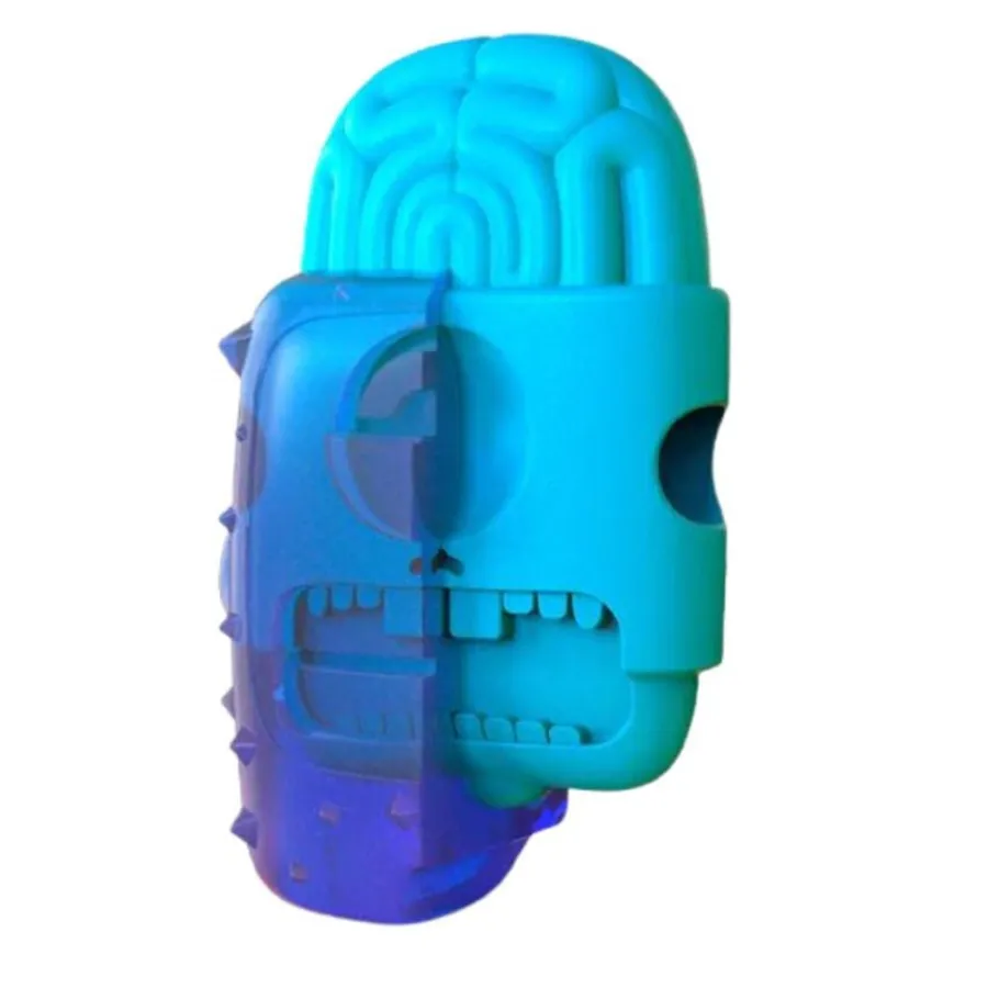 Zee.Dog Zeedog Brain Freeze Juguete para Perros Azul New