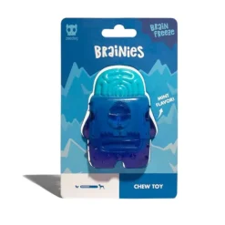Zee.Dog Zeedog Brain Freeze Juguete para Perros Azul New