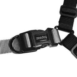Zee.Dog Zeedog Soft Gotham Arnés Negro para perros