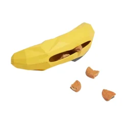 Zee.Dog Zeedog Super Banana Dispensador de Snacks para Perros
