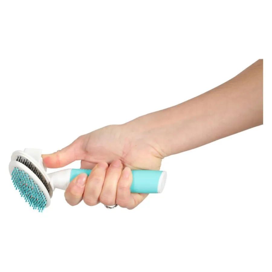 Zolux Anah Puppy Cepillo Suave Slicker Retráctil carda para perros Online