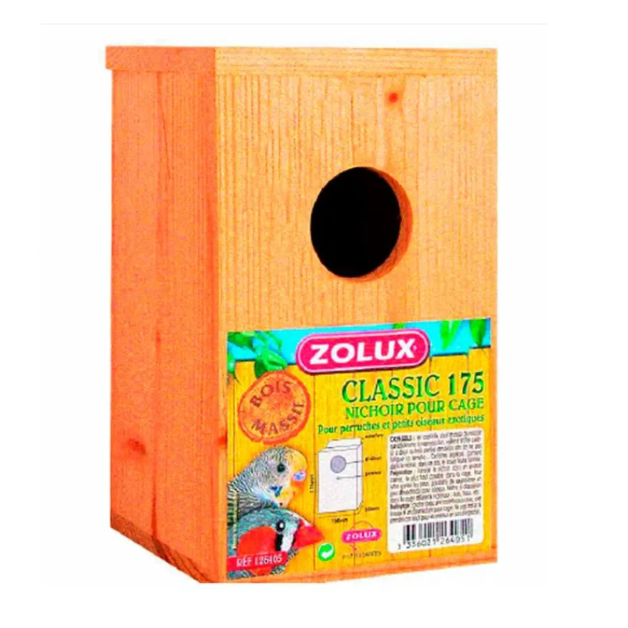 Zolux Classic 175 Nido de madera para periquitos Discount